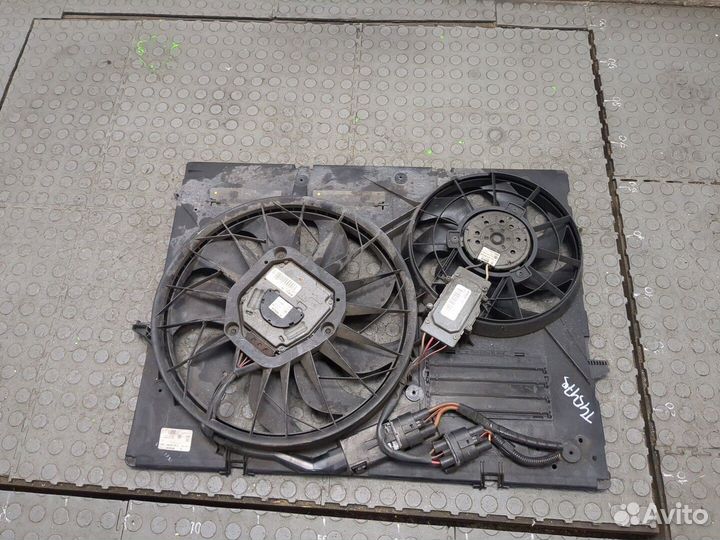 Вентилятор радиатора Volkswagen Touareg, 2006