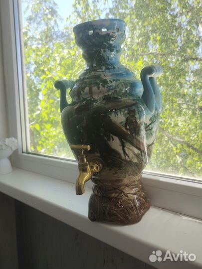 Самовар керамический