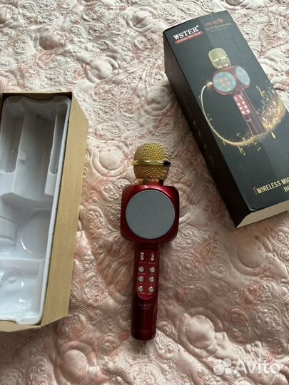 Беспроводной караоке микрофон Wster WS-1816