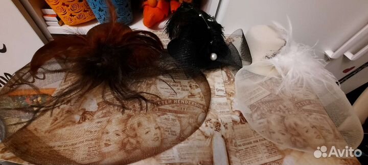 Шляпки-заколки