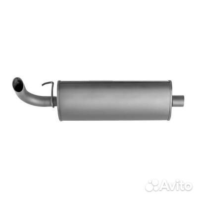 Глушитель 2123 н/о алюминевый (тд Глушитель)