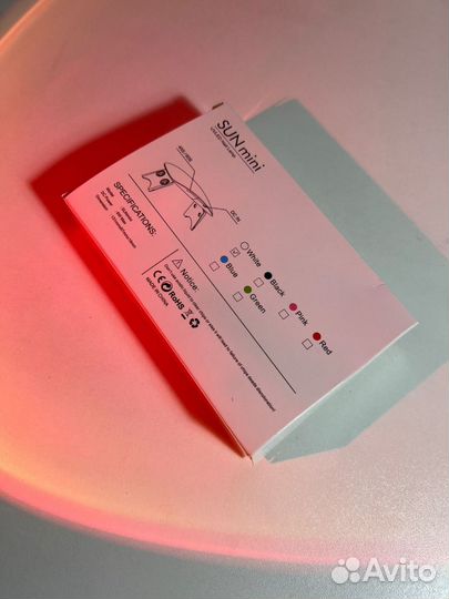 Лампа для ногтей sun mini