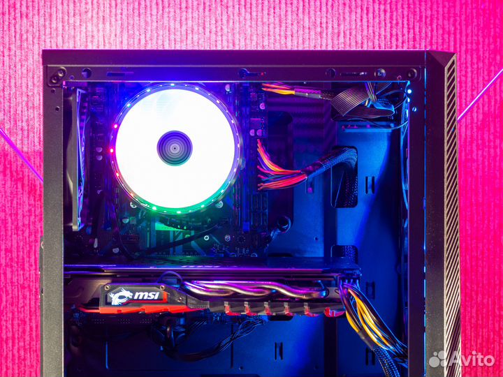 Игровой пк intel / MSI gaming RX580 /16Gb/ SSD 512