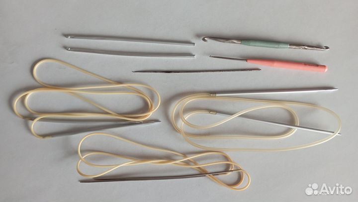 Спицы и крючки для вязания