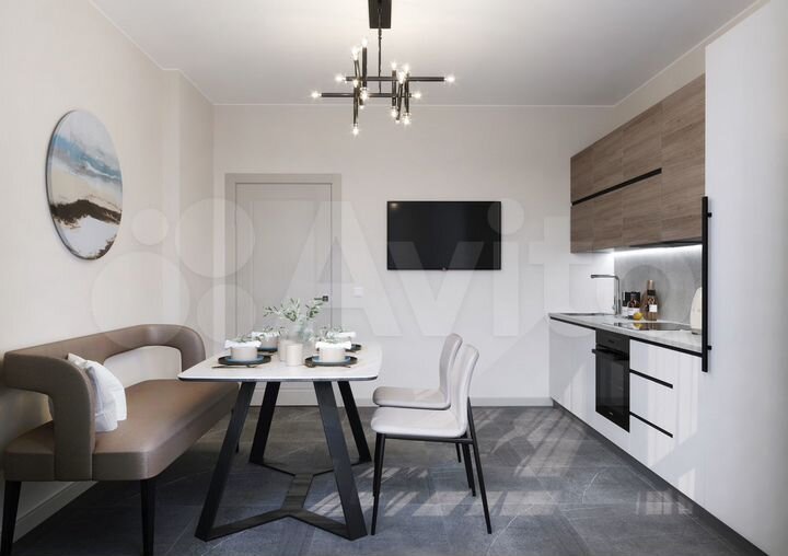 3-к. квартира, 70,8 м², 16/21 эт.