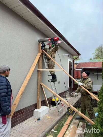 Алмазное бурение отверстий под любые коммуникации