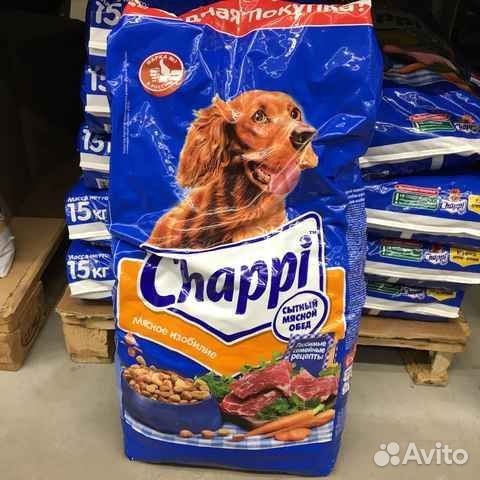 Сухой корм для собак Chappi 15 кг