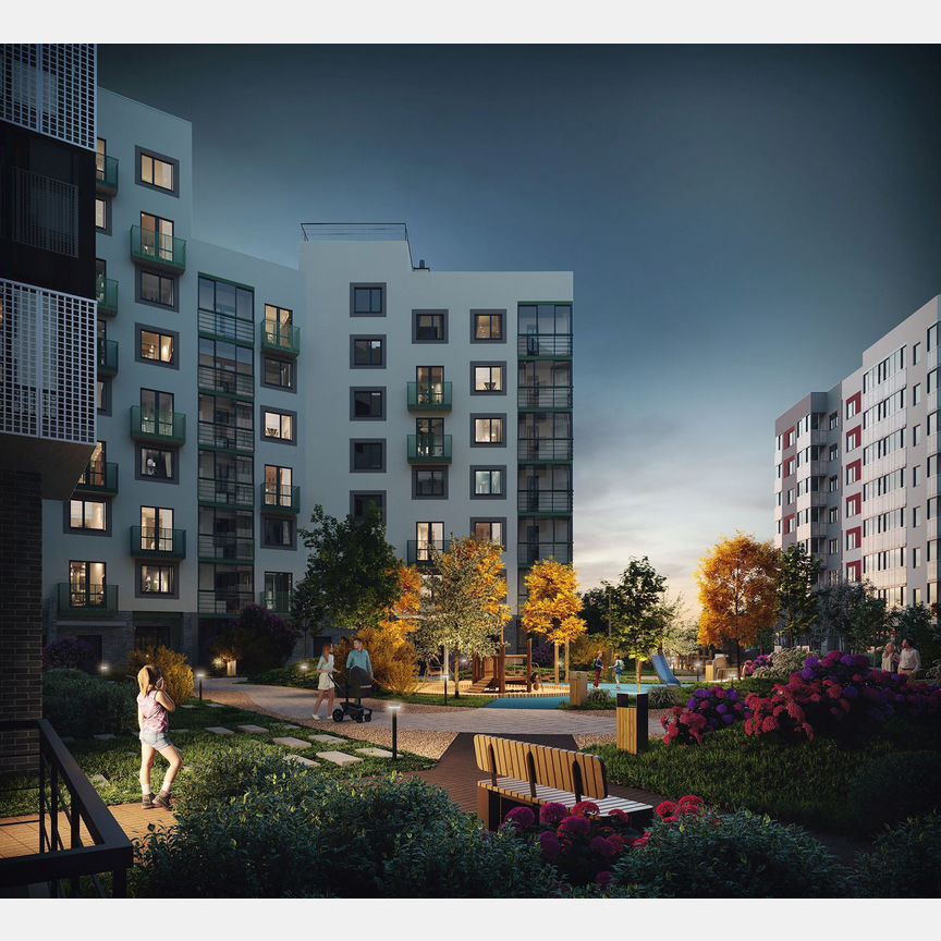 1-к. квартира, 34,5 м², 1/7 эт.