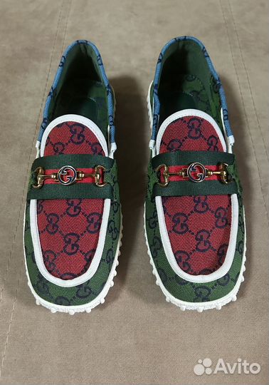 Мокасины gucci женские