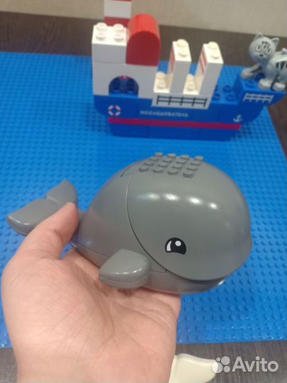 Кит фигурка lego
