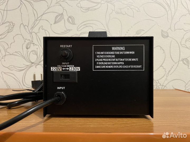 Понижающий трансформатор 220 230 100 Вольт 500 ва