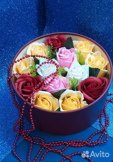 Букет цветов из мыла