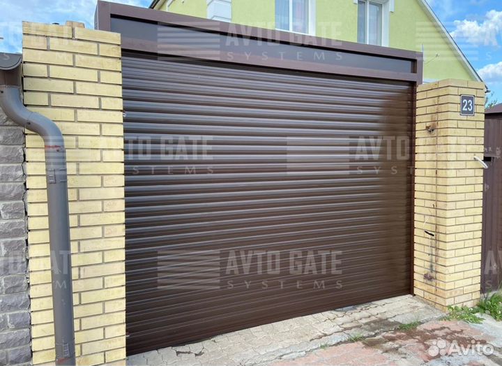 Рулонные ворота роллетные