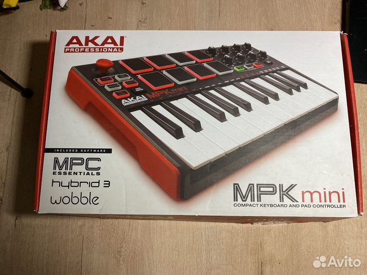 Midi клавиатура akai mini mk2