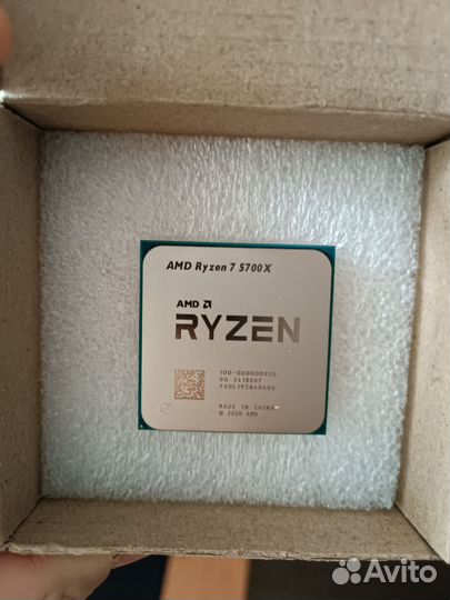 Ryzen 7 5700x абсолютно новый, на гарантии