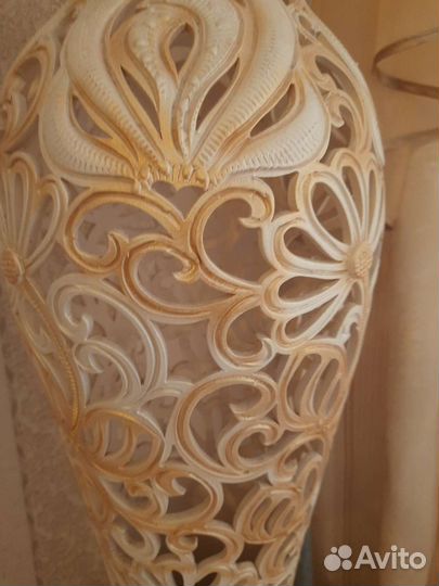 Ваза напольная керамическая (ручная работа)