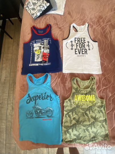 Вещи на мальчика 128 пакетом