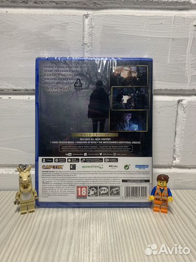 Resident evil 8 Village gold edition PS5 диск