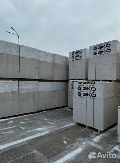 Газобетон Эко D500