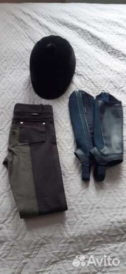 Комплект одежды для верховой езды на 7-8 лет