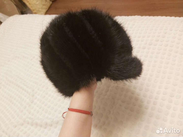 Шапка норковая женская