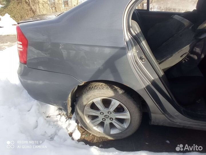 Крыло заднее правое lifan solano