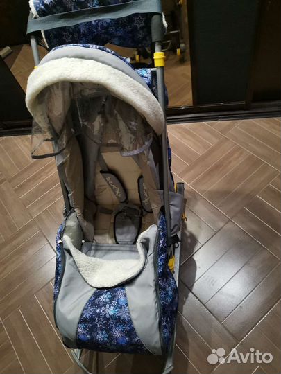 Детские санки коляска бу