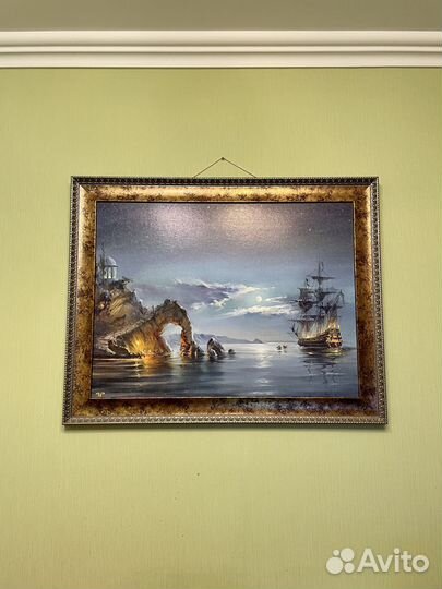 Картина с рамой