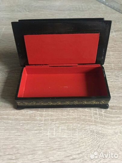 Шкатулка для украшений Палех