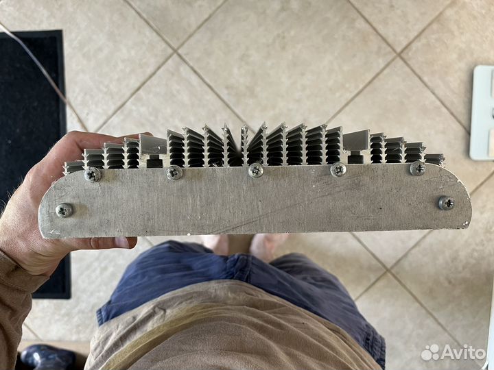 Радиатор алюминиевый для светодиодов