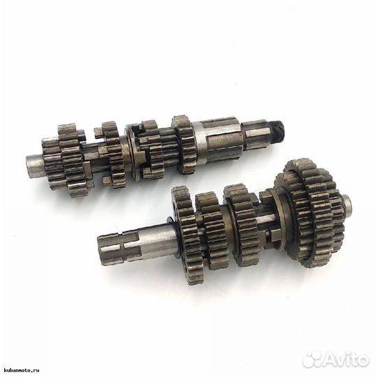 Кпп в сборе irbis TTR250 / вторичный вал звезды по