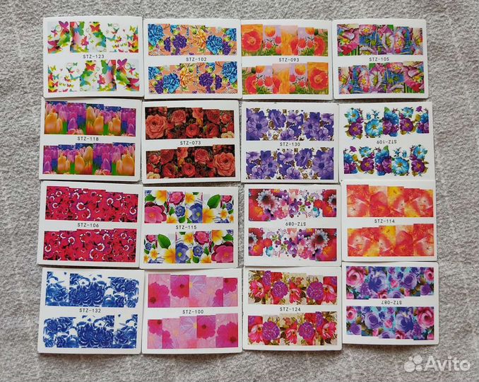 Временные тату и переводки на ногти