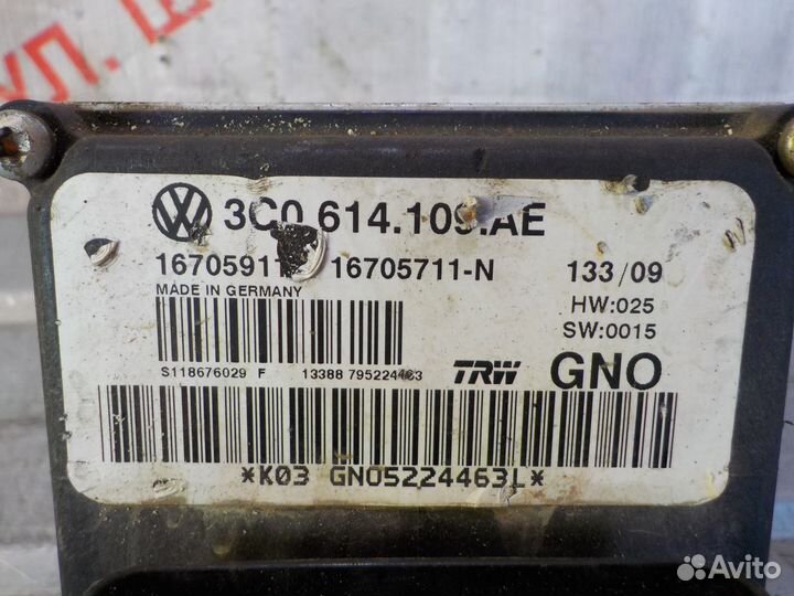 Блок управления абс Фольксваген Пассат Б6