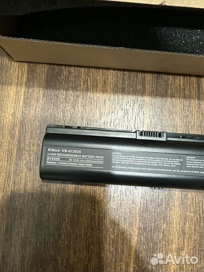 Новый Аккумулятор HP dv2000 dv6000 5200mAh
