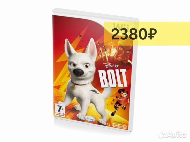 Вольт, б/у, английский (Wii)