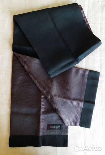 Шарф кашне шелк шерсть