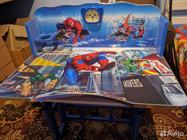 Детский растущий стол и стул