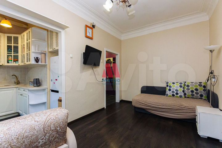 1-к. квартира, 40 м², 1/2 эт.