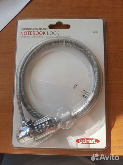 Замок для ноутбука Ednet 64134