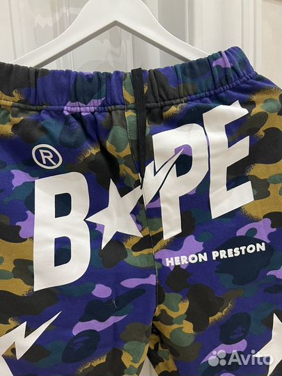 Штаны Bape x Heron Preston L
