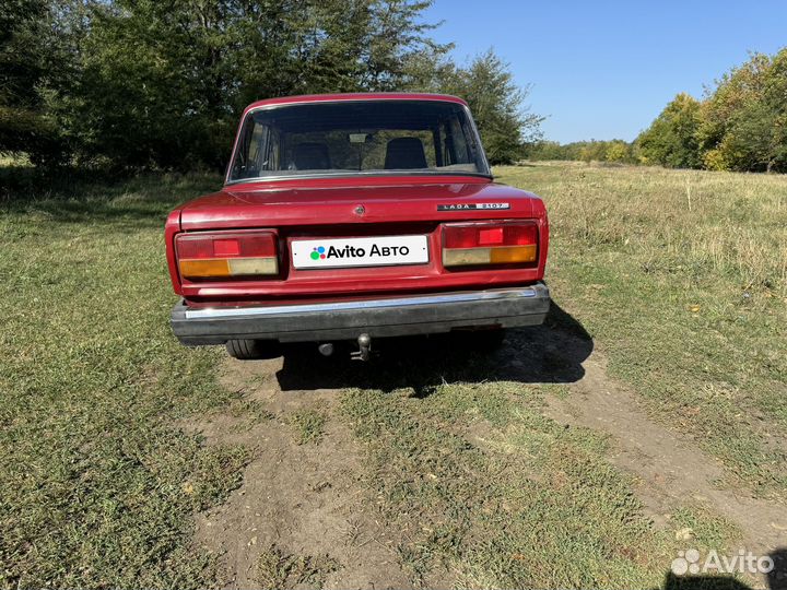 ВАЗ 2107 1.5 МТ, 1997, 105 337 км