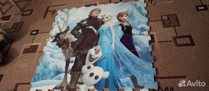 Детский коврик пазл