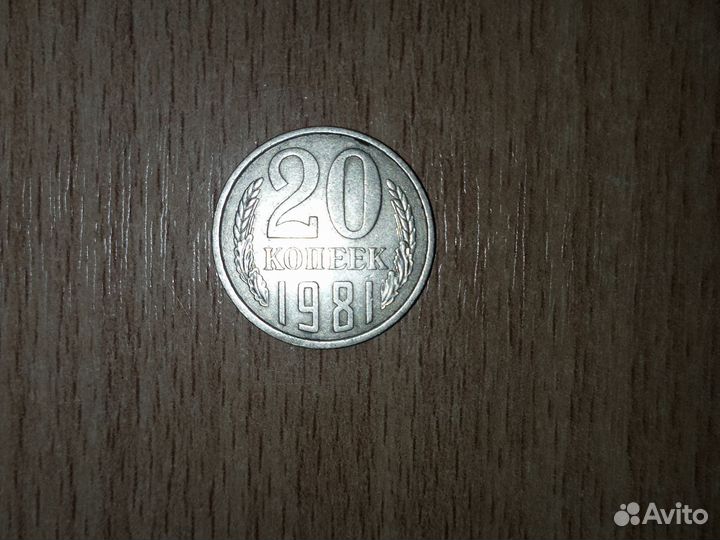 20 копеек 1981года