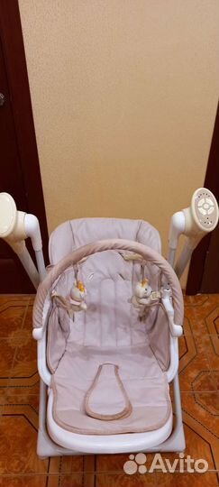 Стульчик для кормления-качели Capella 2 в 1