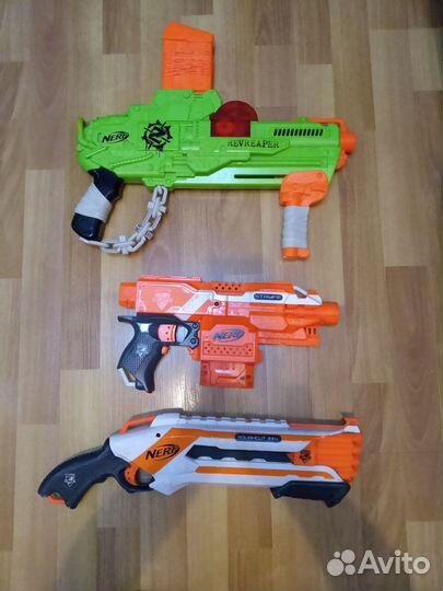 Бластеры nerf