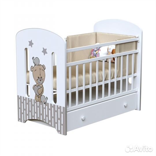 Кровать Love Me (маятник, ящик)