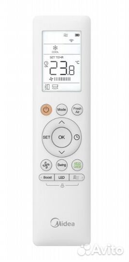 Инверторные сплит-системы Midea серия Gaia