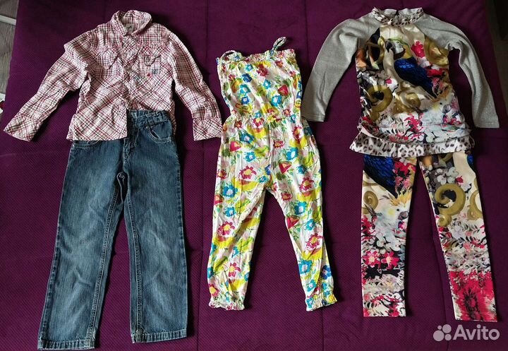 Вещи на 122 рост на все сезоны