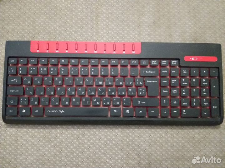 Клавиатура беспроводная Qumo Style K06