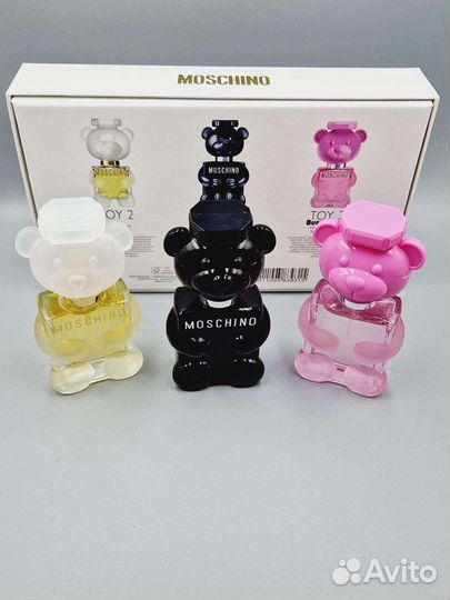 Moschino подарочный парфюмерный набор 3х30ml